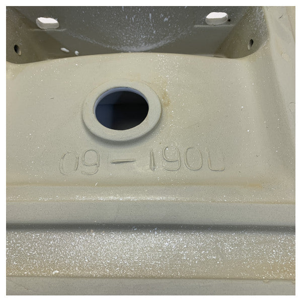 Steeler Yachts 7061-60 Lavabo Moderno para Iate - Lavatório Marinho Branco 
