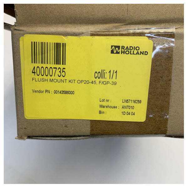 Furuno OP20-45 Supporto a incasso per montaggio del display GP-39 - 00143586000 