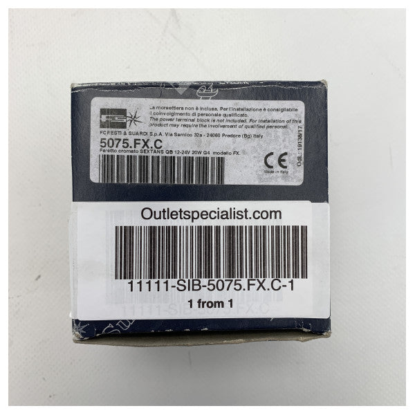 Foresti Suardi Sextans σποτ από ανοξείδωτο χάλυβα - 5075.FX.C-1