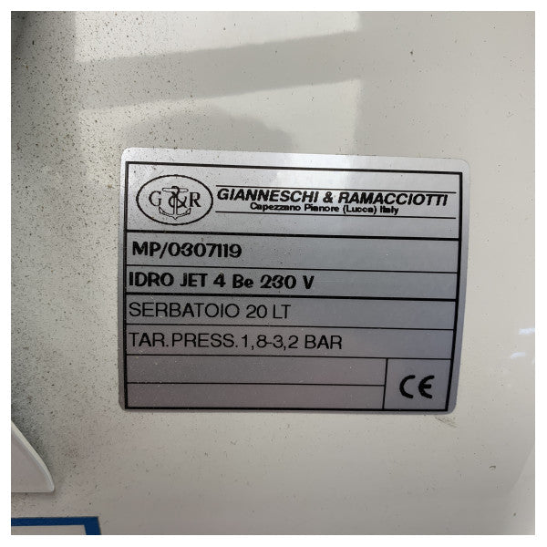 Gianneschi υψηλής ποιότητας 20L θαλάσσια δεξαμενή πίεσης νερού αυτόκλειστου κλιβάνου