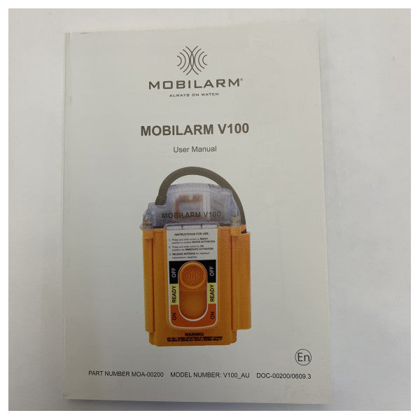 Balise de localisation MOB VHF DSC Mobilarm Crewsafe V100 