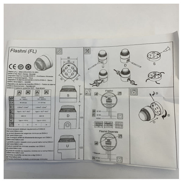 Seab Marine DMA-107 Beacon di Allerta MARINO ROSSO 