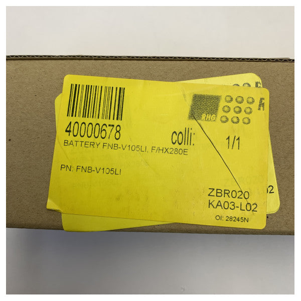 Standard Horizon FNB-V105LI Lithium-ion batteri til Portofoon | VHF | UHF 