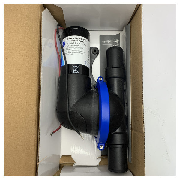 Jabsco 50890-1000 ブラックウォーターポンプ 38 mm 12V