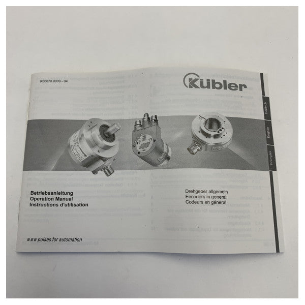 Kuebler 8-5020-3822-0500 Encodeur rotatif incrémental 