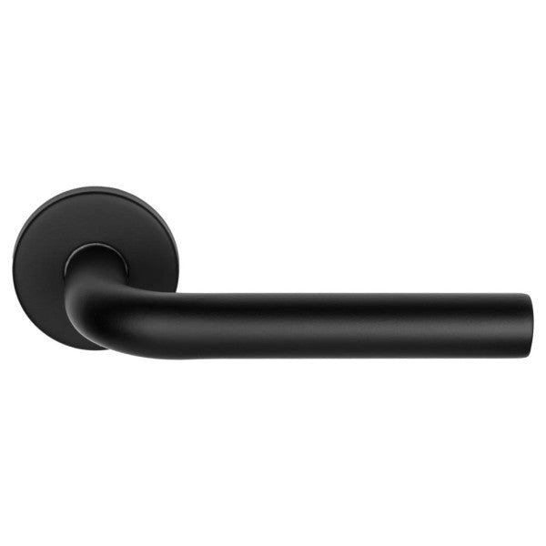Formani BASICS LB3-19 Doorhandle Matt Black with Rozet