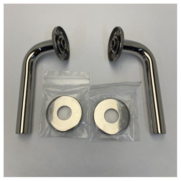 Formani BASICS LB3-19-1 Türgriff Edelstahl mit Rosette 