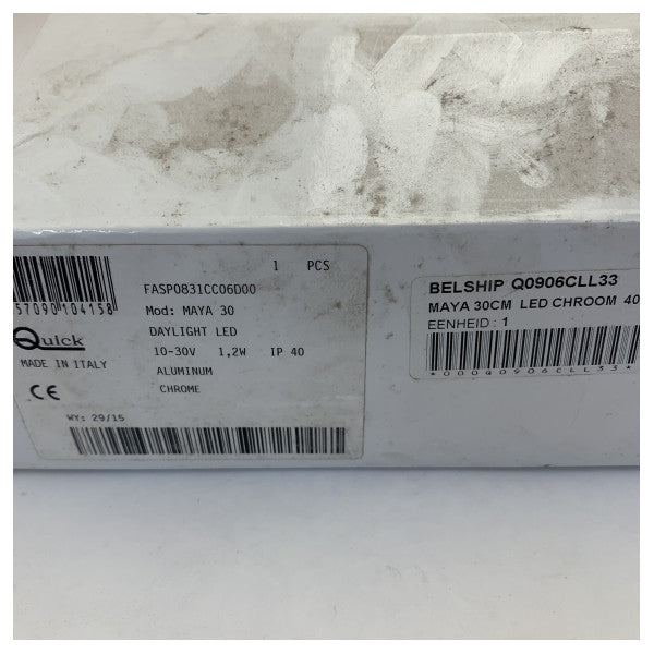 Brza Maya 30 Daylight LED svjetiljka za čitanje 12/24V 27 cm krom 