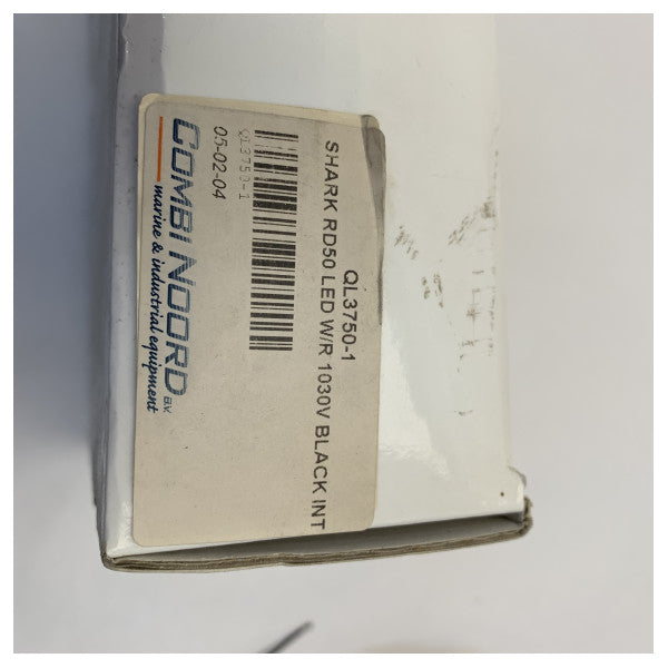 Quick Shark 50 Læselampe LED Justerbar Komposit Sort 12/24V 