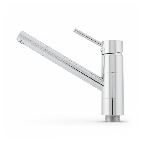 Osculati Diana Mixer Tab Chrome Single Lever Brass - 17-005-00 