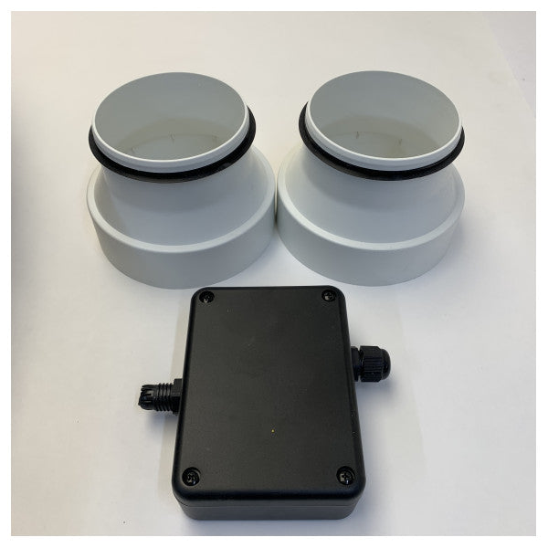 Vortice Whisper WGLE-100-125 In-Line Extraction Fan 100 - 125 mm 