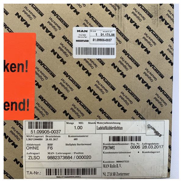 MAN 51.09905-0037 kit de joints de moteur