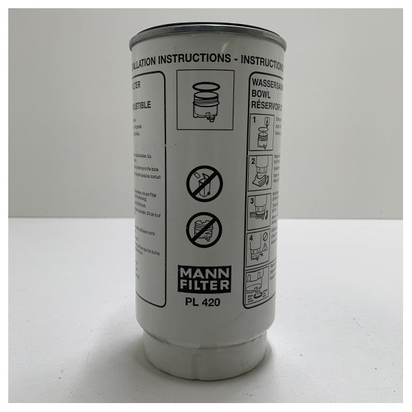 Filtre de carburant en moteur d'origine d'origine blanc - 51125030052