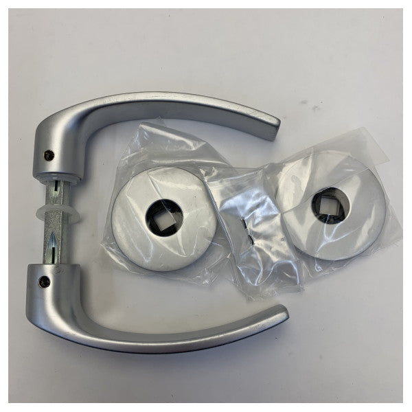 Foresti Suardi Chrome Brass Pearl Door Handle kit - 475A.CP