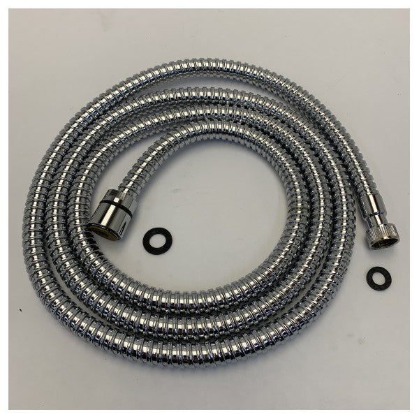 Guiseppe 3/8 inch - 1/2 Inch 200cm Stainless Steel Shower Hose 7583.03OC 