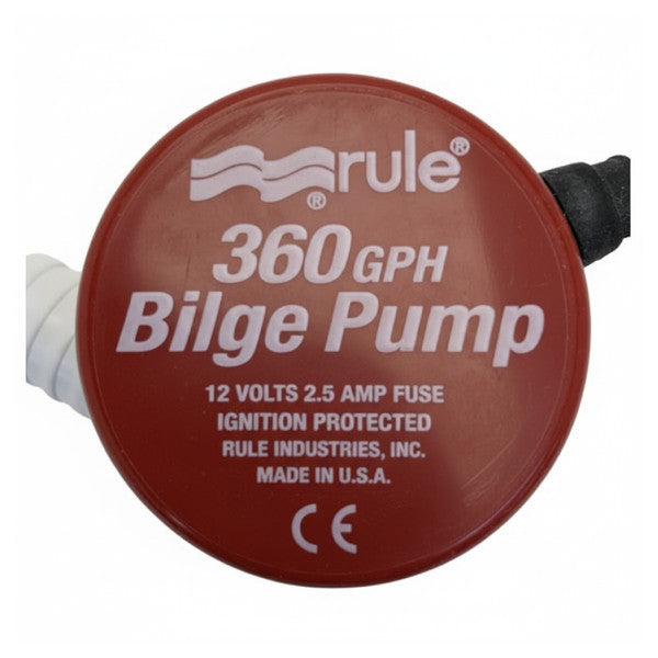 Rule 360 GPH 12V Bilgepump 24DA 12V - 1602400