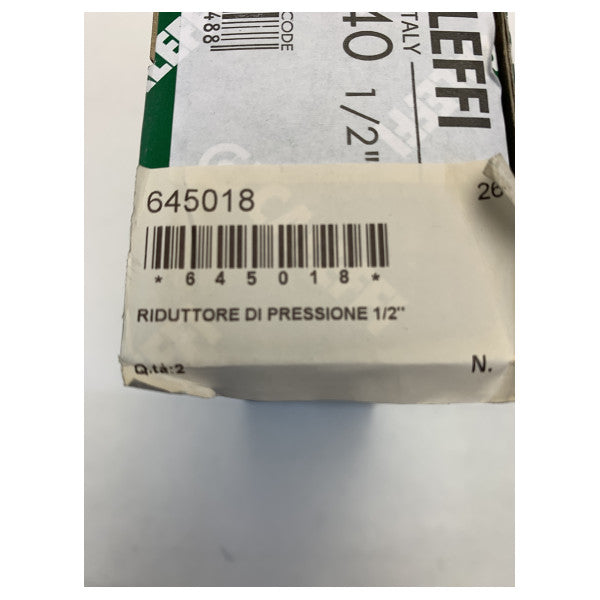 Caleffi 535040 Pressure Reducing Valve 1/2inch Adjustable