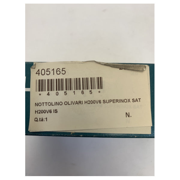 Комплект дверних ручок для ванної Olivari H200V6 сатин 