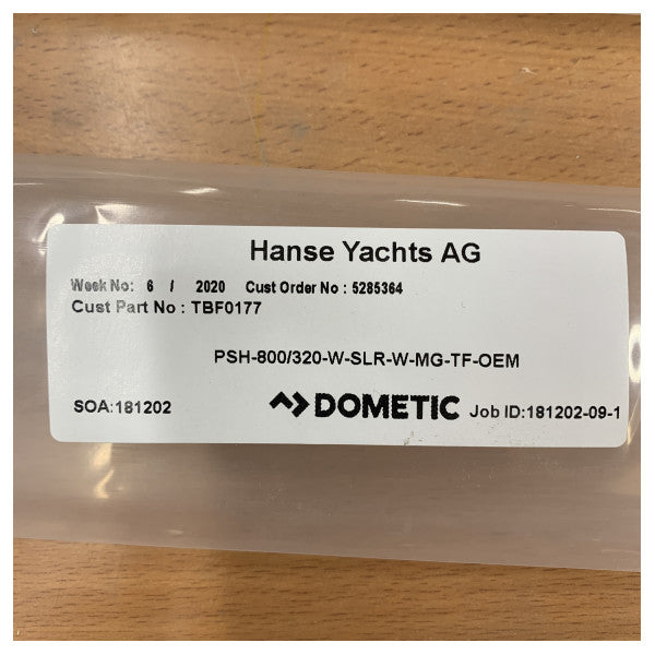 Dometic Portshade roletna PSH-800/320-W-SLR-W-MG brodska roleta 