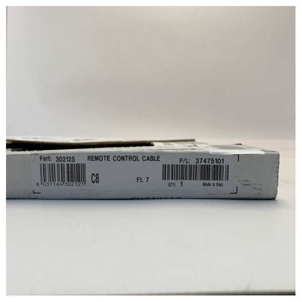 Ultraflex C8 Marine Fjernkontrollkabel 7 fot - Universell gass- og girkabel for båt 