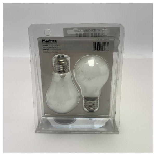 Vis de l'ampoule ancor 25W 24 V sur blanc - 532025