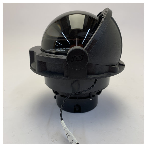 Plastimo Olympic 135 Flüssigkeitskompass mit schwarzem Zifferblatt 12/24V - 19346 