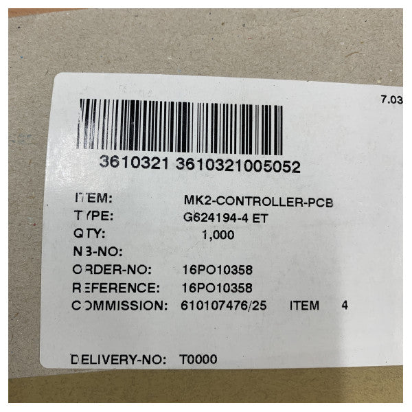 Raytheon Anschutz MK2 PCB procesora radara - 3610321 