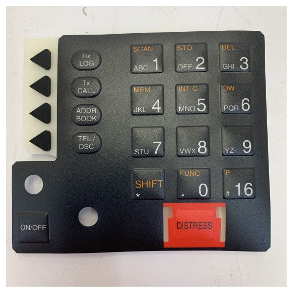 Thrane and Thrane S-67-122398 Front Panel Membrane for VHF GMDSS Radio