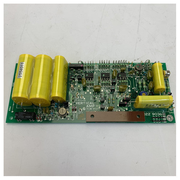 Tokyo Keiki 102290369 Gyrocompas Vertical Amp PCB 