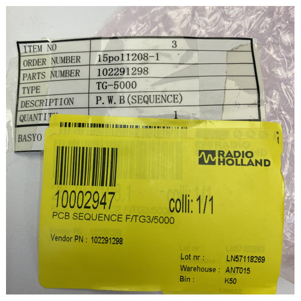 Tokyo Keiki Sequence PCB til TG3/5000 