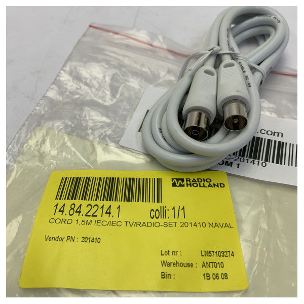 201410 Marine Electronics koaksialkabel - 14.84.2214.1 