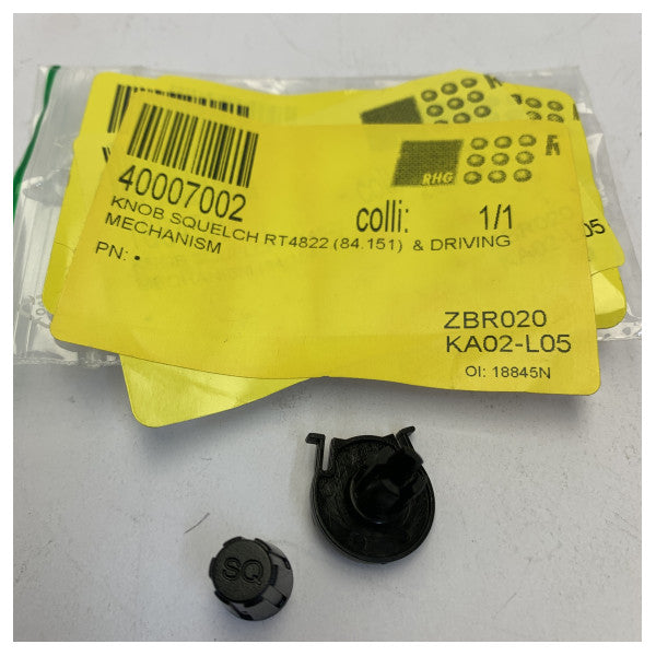 Sailor RT4822 VHF gumb za suzbijanje crni 