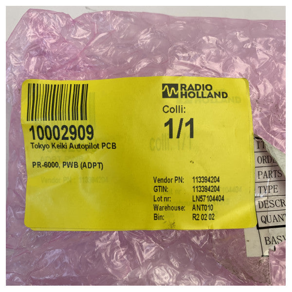 Tokyo Keiki PR-6000-1 Autopilot PCB PWB ADPT
