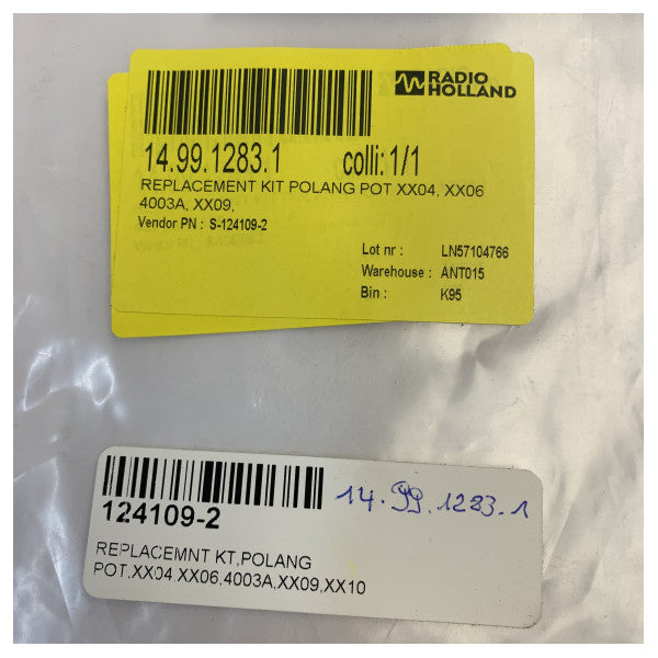 Cobham Sea Tel VSAT Polang POT Replacement Kit - 124109-2 