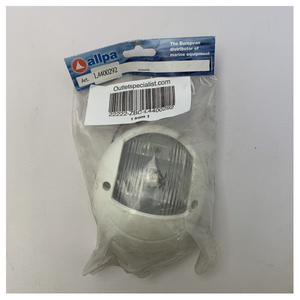 Allpa Luce di navigazione a LED bianca a babordo e tribordo 12/24V - L4400292