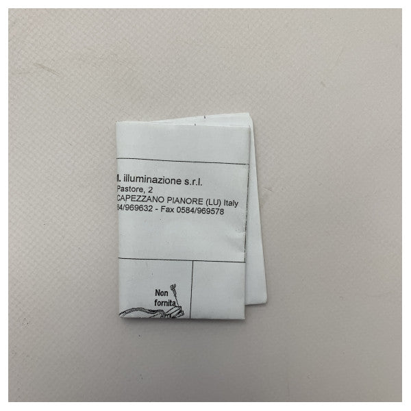 BCM 2084/0080 CR Aruba Лампи за любезност от неръждаема стомана 