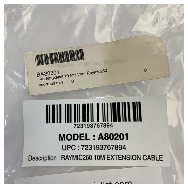 Raymarine A80201 RayNet to RayNet Connection Cable 10m