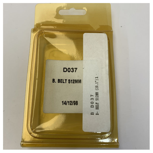 Cinta dentada B da Raymarine para Autohelm 3000 / Piloto automático ST3000 - D037 