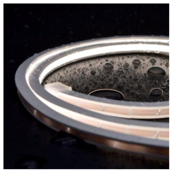 ZETACUBE Flexibel marin LED-remsa 12x13 Wave 2700K 3000mm IP67 Vattentät varmvit belysning