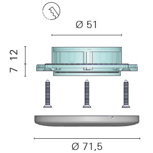 Foresti Suardi 5700 PEGASUS LED OUTDOOR LUMIÈRE 6200K