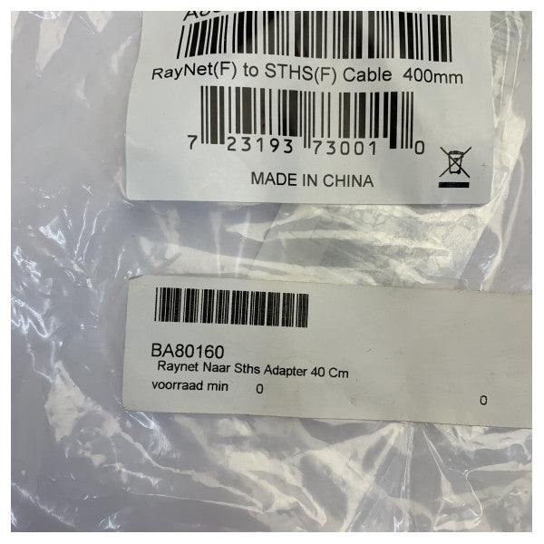 Câble de convertisseur Raymarine A80160 RayNet vers SeaTalkng 