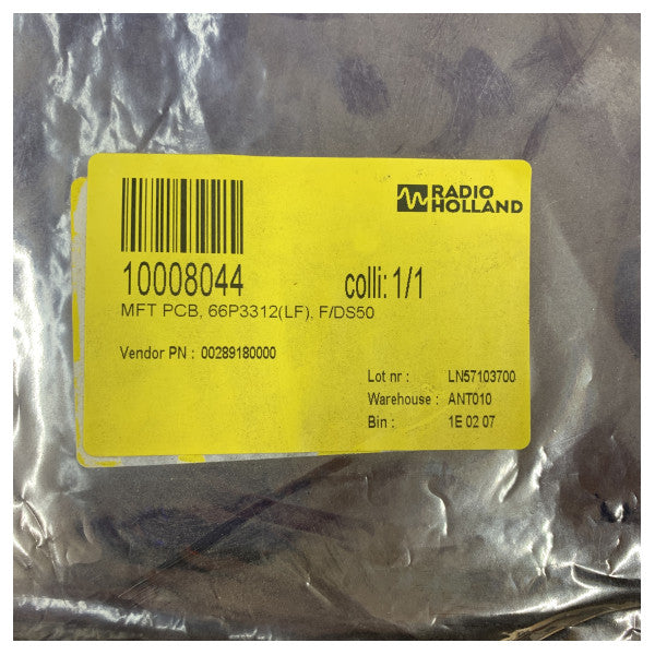 Furuno 66P3312 MFT PCB til DS50 hastighedslog 