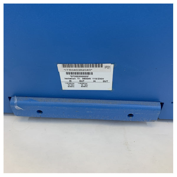 Transformador de aislamiento Victron 7000W 230V - ITR000702001 IP21 