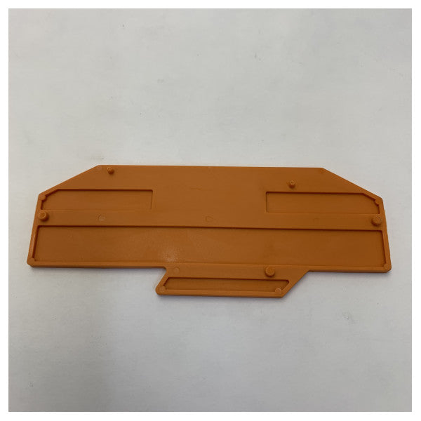 MTU X00024625 End Plate til sikringsholder Orange 