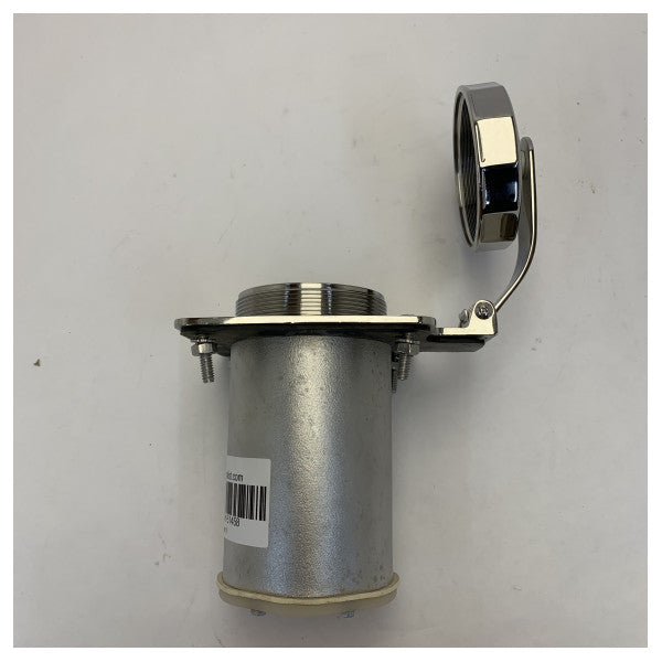 Ensamblaje de Hawsepipe Cablemaster Glendinning 51458 de acero inoxidable 