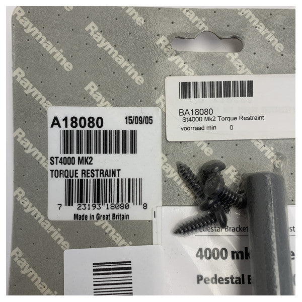 Raymarine A18080 ST4000 MK2 Restraint de couple pour pilote automatique 