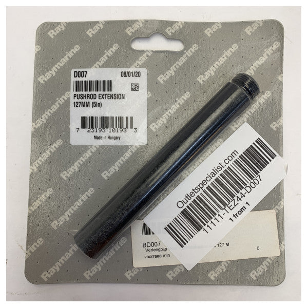 Extensión de varilla de empuje del piloto automático Raymarine D007 de 127 mm 