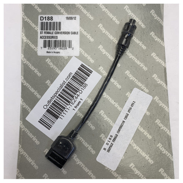 Raymarine D188 Hun SeaTalk til SeaTalk forbindelseskabel 
