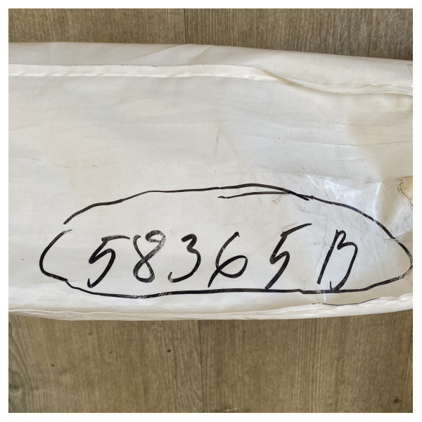 High-Quality Durable Marine Fabric with Water-Resistant Herringbone Texture - Ideal for Boat Upholstery and Protection