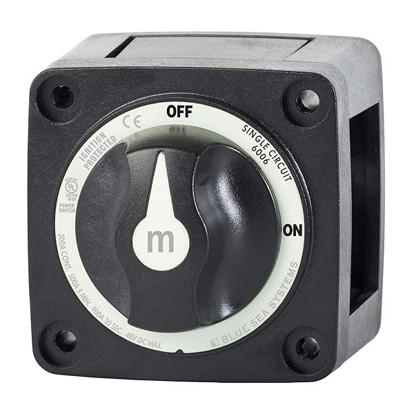 Вимикач увімкнення/вимкнення акумулятора Blue Sea 6006200 M-серії 300А